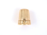 31307 - Victorian Gold Floral Thimble