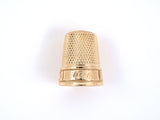 31307 - Victorian Gold Floral Thimble