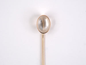 31311 - Victorian Gold Moonstone Stick Pin