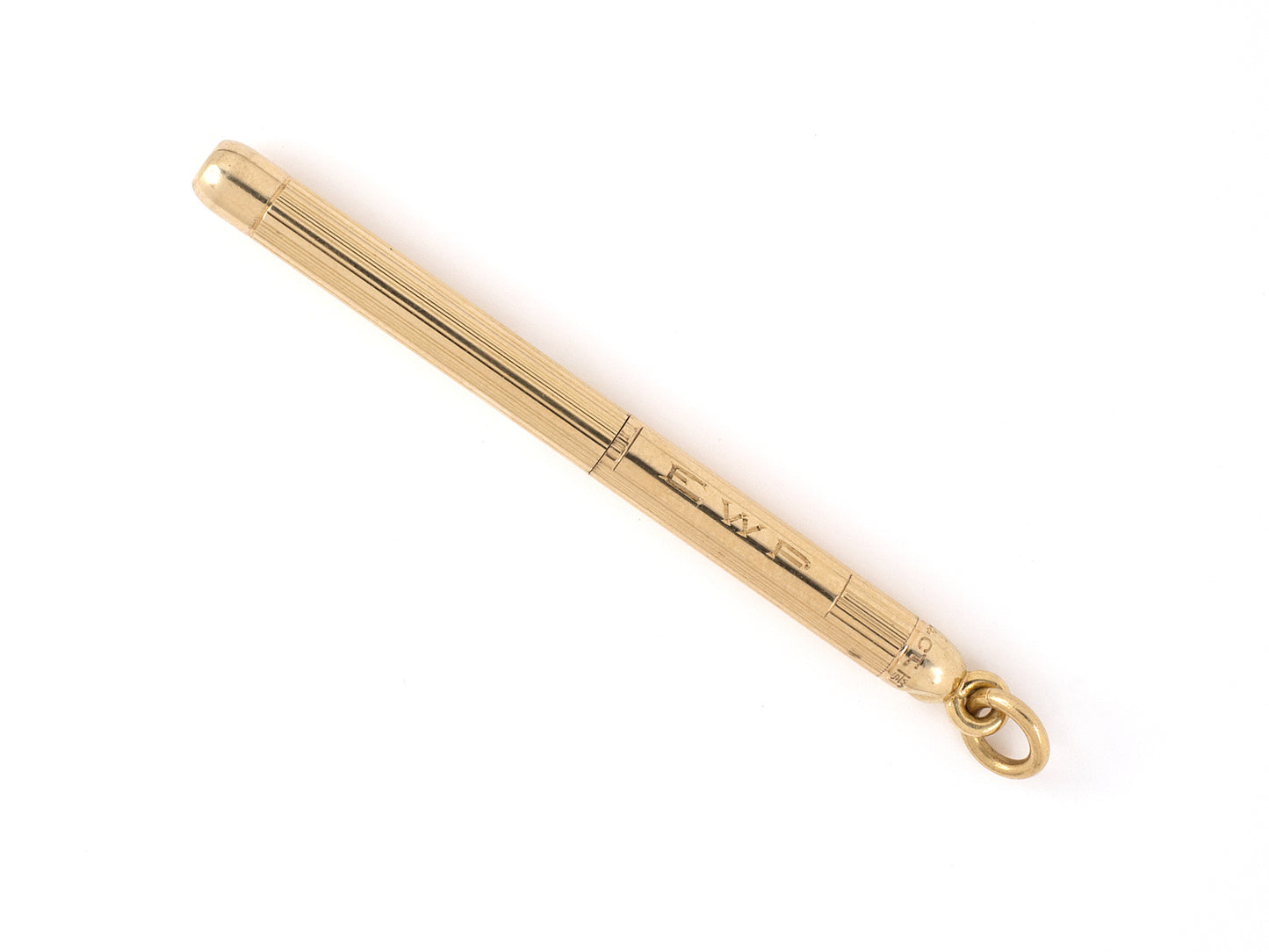 31353 - Circa 1920S Hedges, William S. Gold Retractable Toothpick