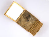 33339 - Platinum Gold Diamond Woven Weave Compact