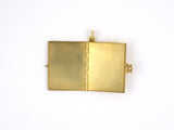 33439 - Art Deco Gold Picture Book Pendant