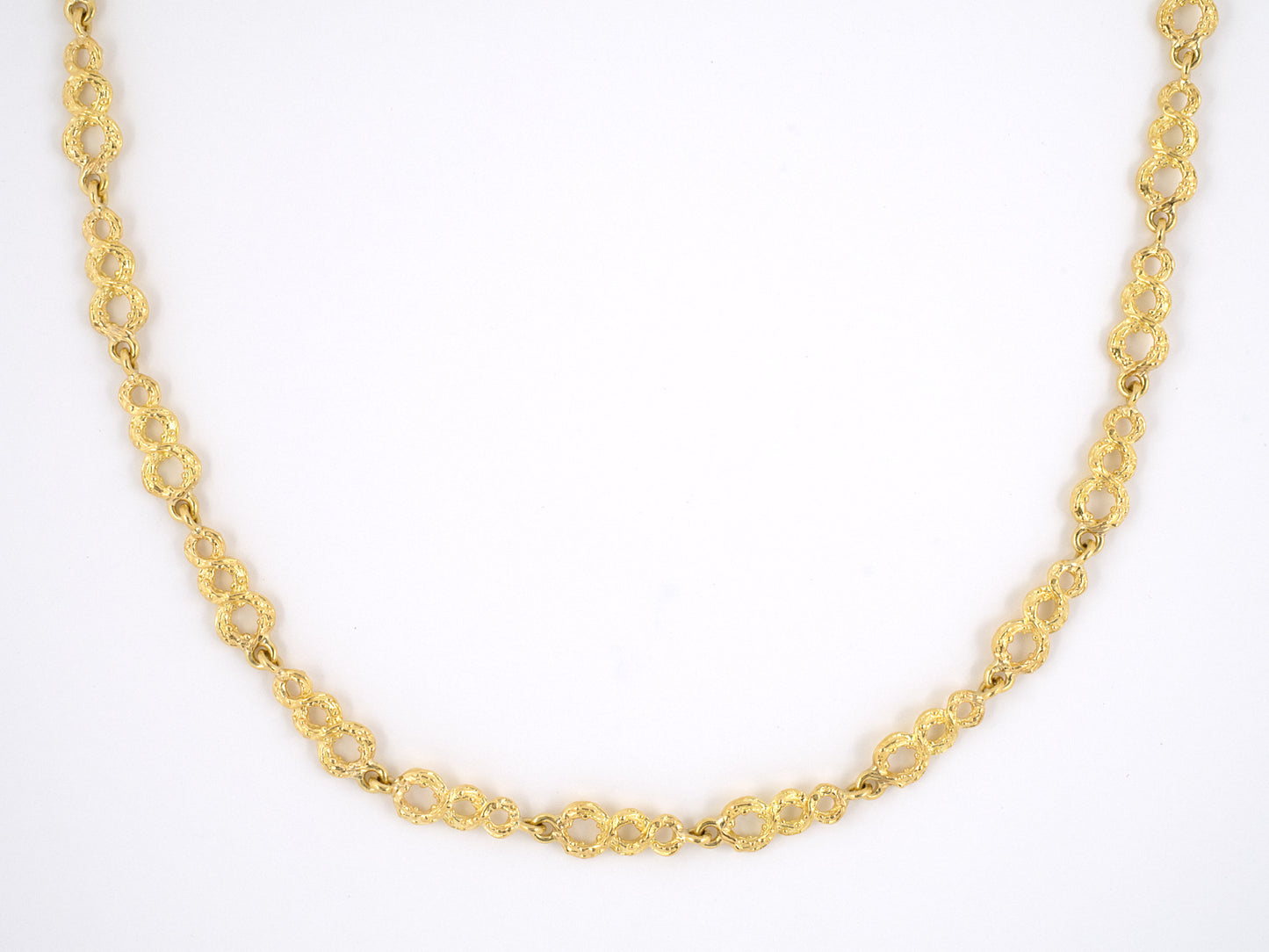 42255 - SOLD - Peter Lindeman Gold Necklace