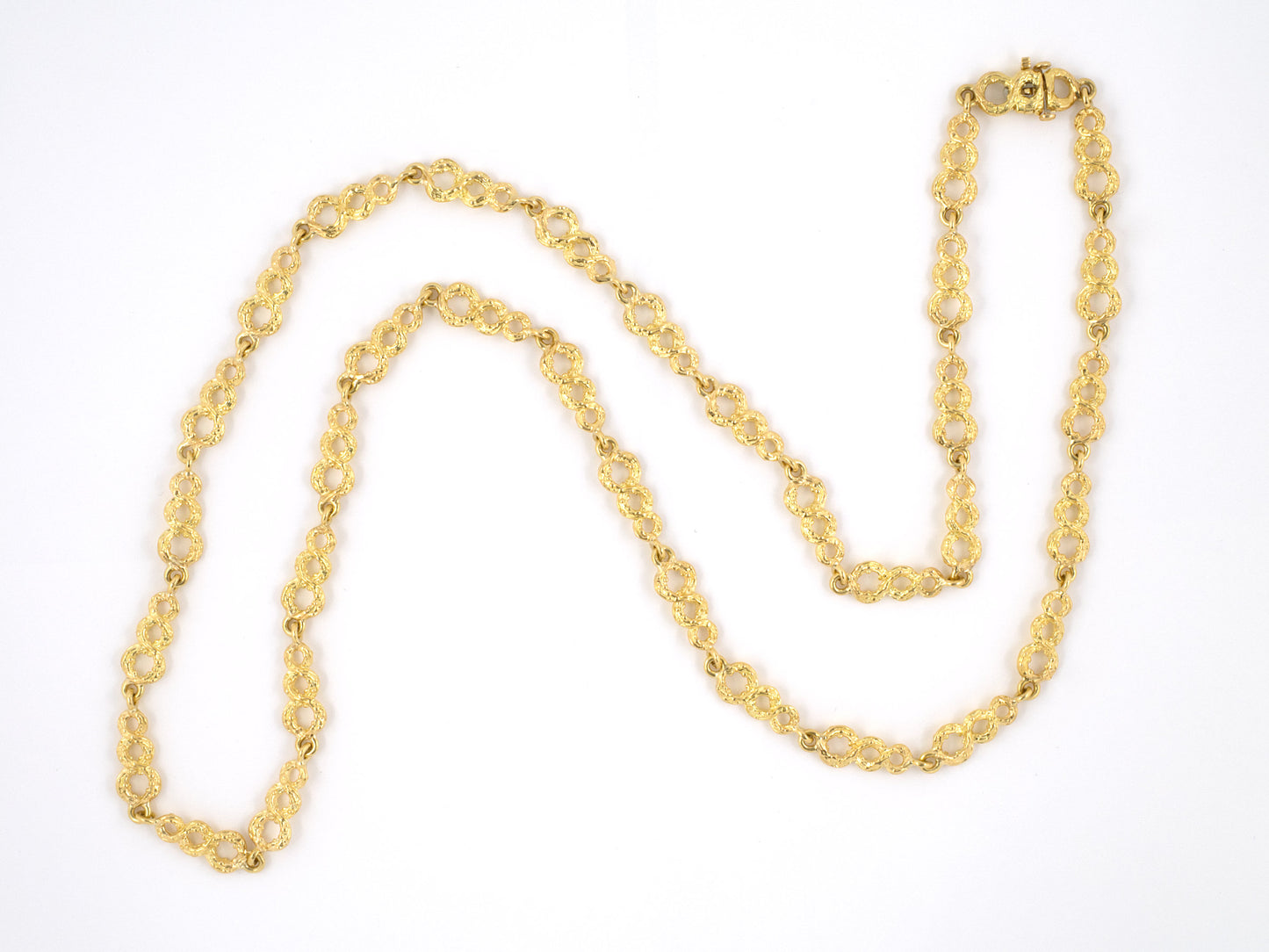 42255 - SOLD - Peter Lindeman Gold Necklace