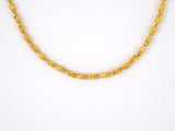 43133 - Gold Rope Box Link Chain Necklace