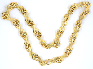 43264 - SOLD - Schlumberger Tiffany Circa 1976 Gold Necklace