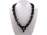 43438 - Tortoise Shell Link Necklace