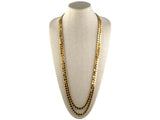 43781 - SOLD - Gold Oval Link Necklace