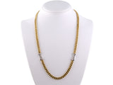 43814 - Gold Curb Link Necklace