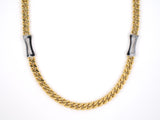 43814 - Gold Curb Link Necklace