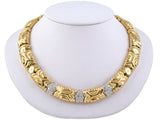 43890 - Mayors Gold Diamond  Necklace