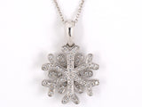 43908 - Marina B Gold Snowflake Pendant Necklace