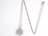 43908 - Marina B Gold Snowflake Pendant Necklace