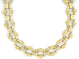 43942 - Circa 1993 Doris Panos Gold Diamond Necklace