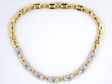 45014 - Circa 1980 Tiffany Gold Diamond Necklace