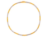 45043 - Buccellati Gold Herringbone Chain Necklace