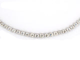 45050 - Edwardian Platinum Diamond Riviere Necklace