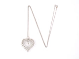 45065 - Gold Diamond Heart Pendant Necklace