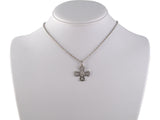45108 - Buccellati Gold Diamond Maltese Cross Pendant Necklace
