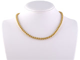 45139 - SOLD - Victorian English Gold Double Link Necklace