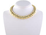 45254 - Dunay Gold Faceted Choker Necklace