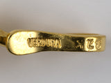 45380 - Circa 1980S Verdura Gold Coil Wire Link Necklace