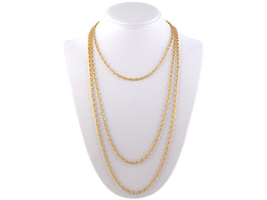 45418 - Gold Anchor Link Chain Necklace