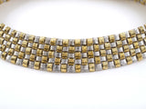 45424 - Roberto Coin Appassionata Italy Gold Diamond Weave Necklace