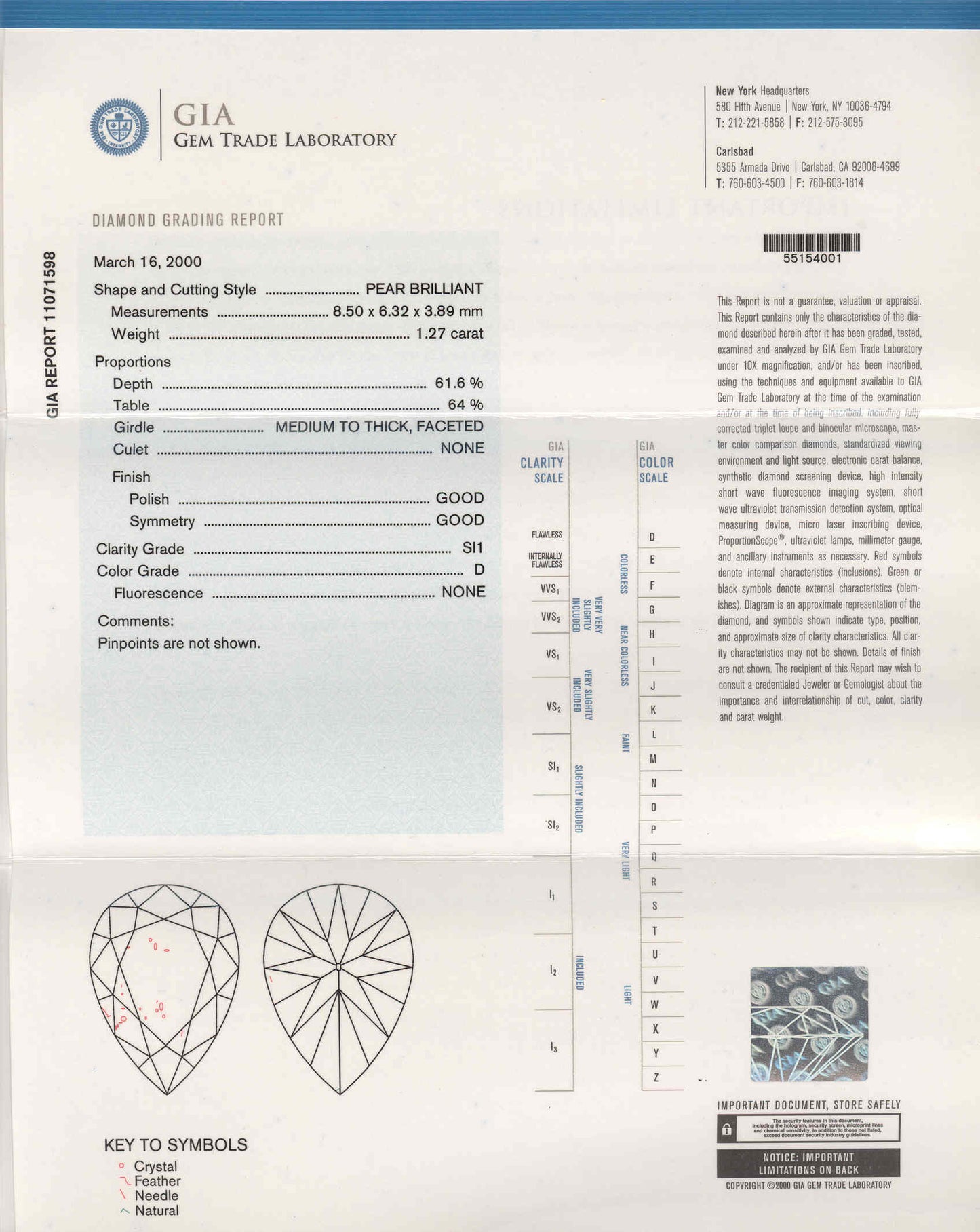 51566 - Cerro Platinum GIA Diamond Cluster Earrings