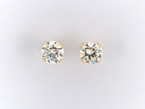 52994 - Gold 5CT Diamond Stud Earrings