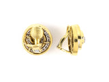 53599 - Gold Diamond Swirl Earrings