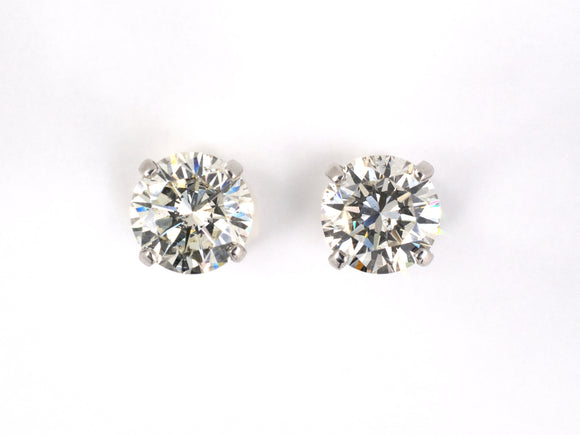 53671 - Platinum Diamond Stud Earrings