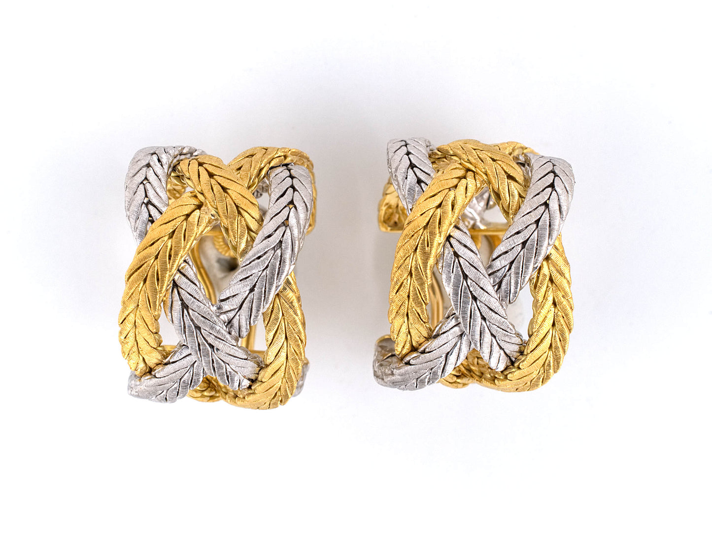 53800 - SOLD - Buccellati Gold Hoop Earrings