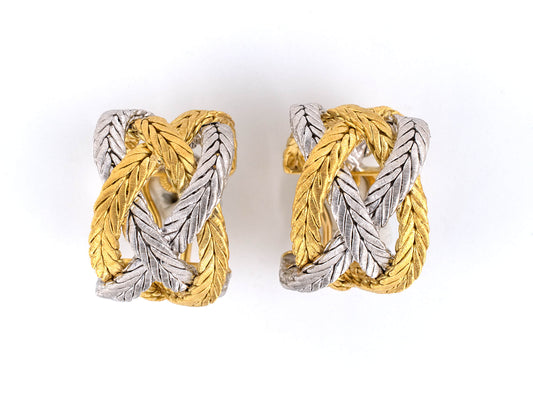 53800 - SOLD - Buccellati Gold Hoop Earrings
