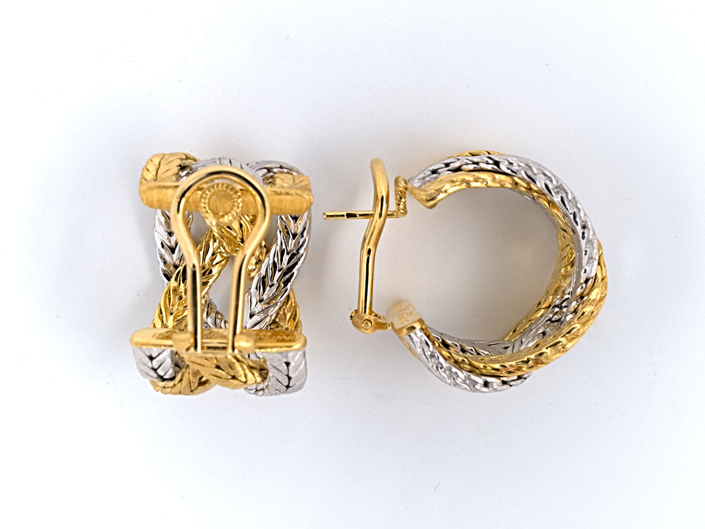 53800 - SOLD - Buccellati Gold Hoop Earrings