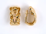 53887 - Circa 1990 Cartier Gold Earrings