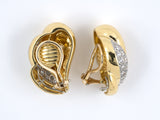 53897 - Montreaux Gold Platinum Diamond Earrings