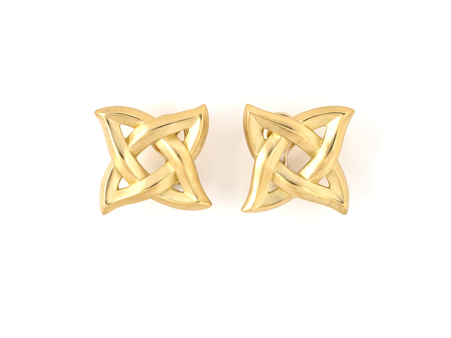 54218 - Circa1989 Cummings Celtic-Knot Earrings