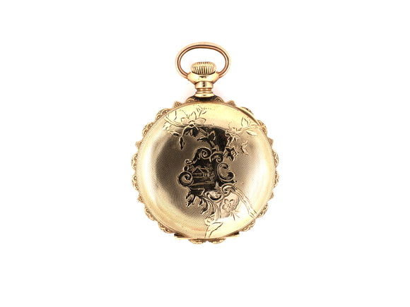 61097 - Circa1900s Gold Filled Elgin Hunting Case Pocket Watch