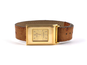 61100 - SOLD - Circa 1990s Schlumberger Tiffany Gold Watch