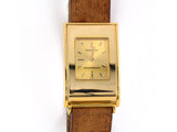 61100 - Circa 1990s Schlumberger Tiffany Gold Watch