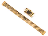 61112 - Circa 1948 Boucheron Gold Rectangle Brick Mesh Watch