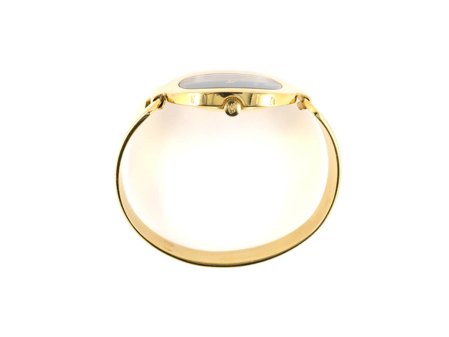 61163 - Corum Gold Hinged Bangle Watch
