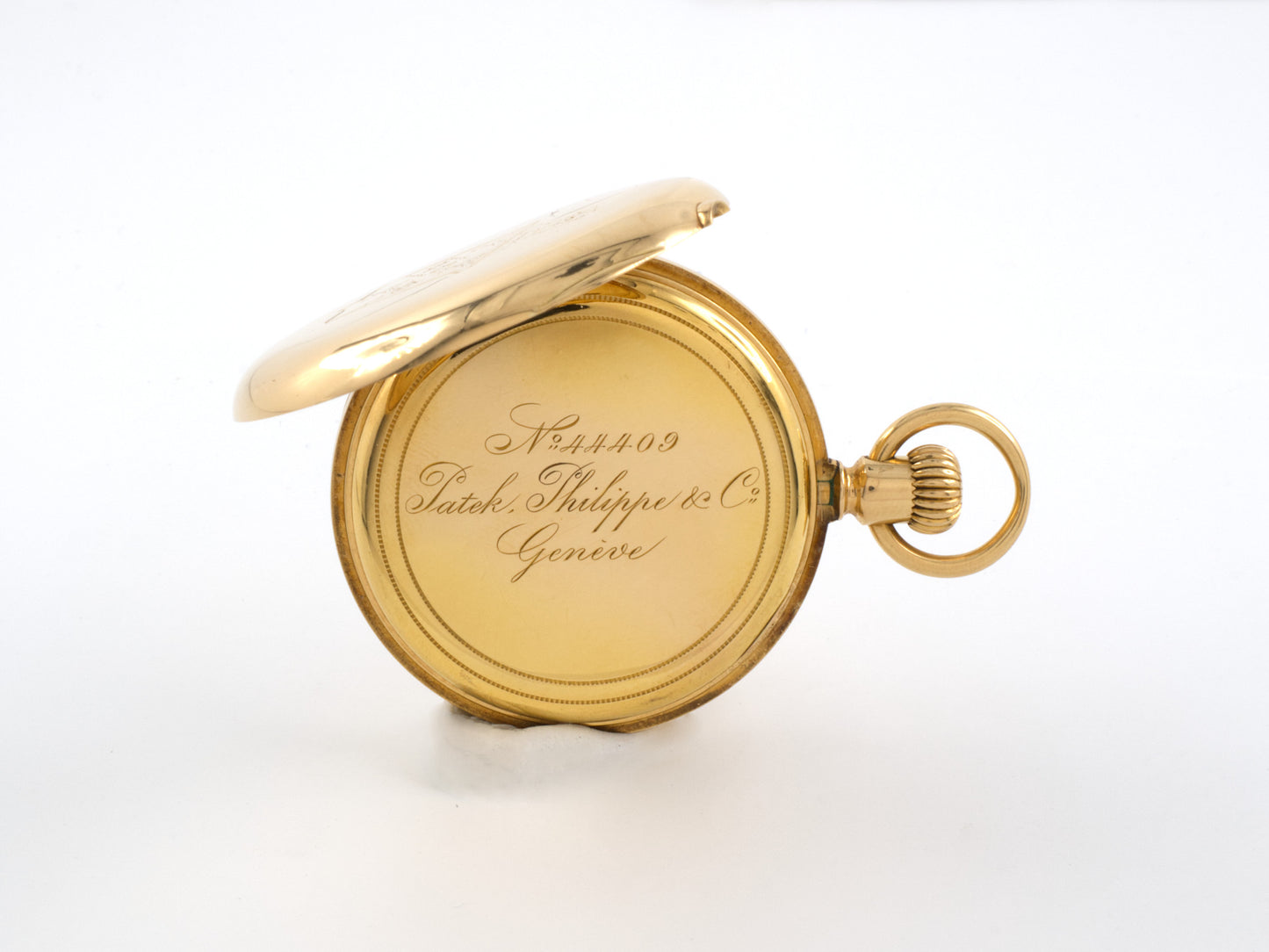 61174 - Circa 1873 Patek Philippe Gold Enamel Pocket Watch