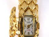 61204 - Circa 1965 Webb Gold Bangle Watch Bracelet