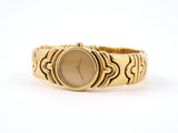 61227 - Bulgari Parenthesis Gold Bangle Bracelet Watch