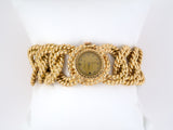 61258 - Circa 1955 Verdura Gold Bracelet Watch