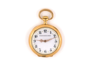 61265 - Circa 1900 Black Starr & Frost Gold Pendant Watch