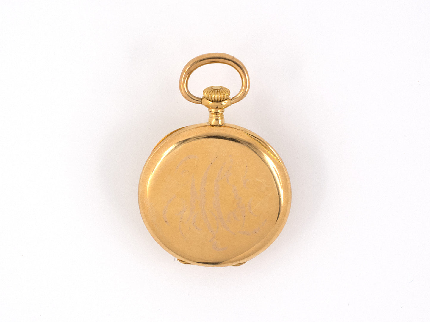 61265 - Circa 1900 Black Starr & Frost Gold Pendant Watch