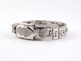 61276 - Circa 1950 Hamilton Platinum Diamond Bracelet Watch